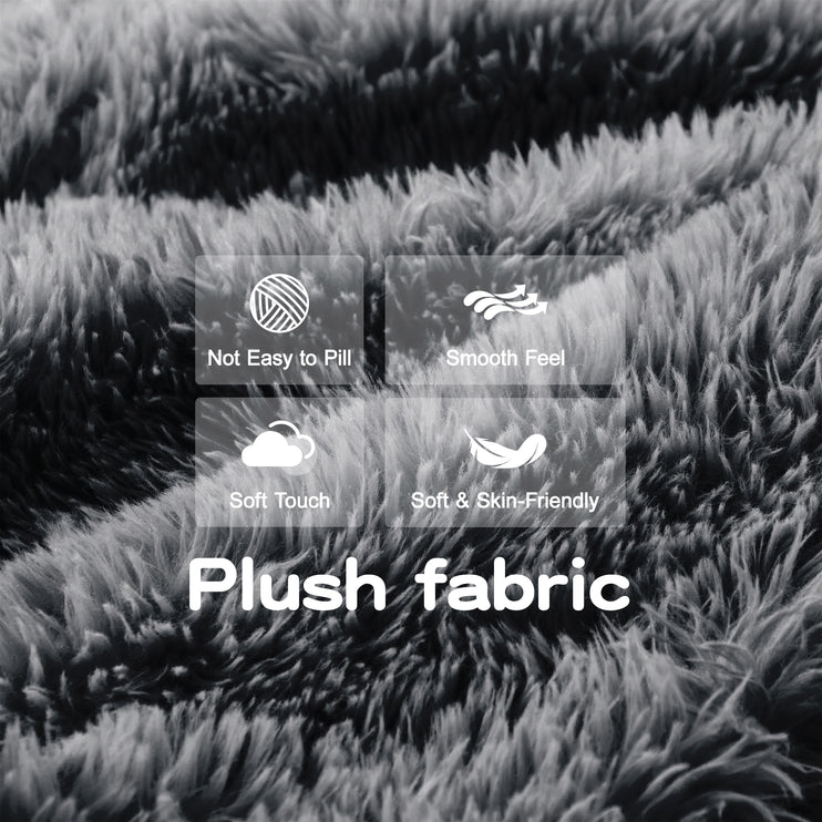 U-shaped Boneless Sofa 32D High Density Sponge Bottom Anti-Slip Design With Chaise Free Combination Full-compression Vacuum Packaging Deep Seat Design For Bedroom,Study,And Home Theater,Dark Grey