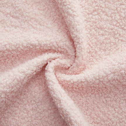 Human Dog Bed, Lazy Sofa Couch, 78.7" Multi-Functional Foldable Sofa Bed, 3-in-1 Teddy Fabric Foam-Filled Sleeper Sofa Bed for Living Room,Guest Bed,Playroom,Pink