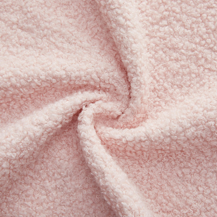 Human Dog Bed, Lazy Sofa Couch, 78.7" Multi-Functional Foldable Sofa Bed, 3-in-1 Teddy Fabric Foam-Filled Sleeper Sofa Bed for Living Room,Guest Bed,Playroom,Pink