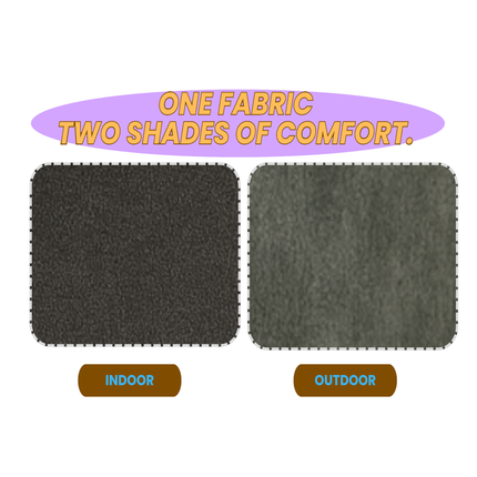 Dark Gray Bunny-Ear Pet-Friendly Armchair with Scratch-Resistant Fabric, Triple-Entry Pet Hideaway Openings, Dual-Use Sofa Chair, 27.4 x 25.2 x 37.4 inch