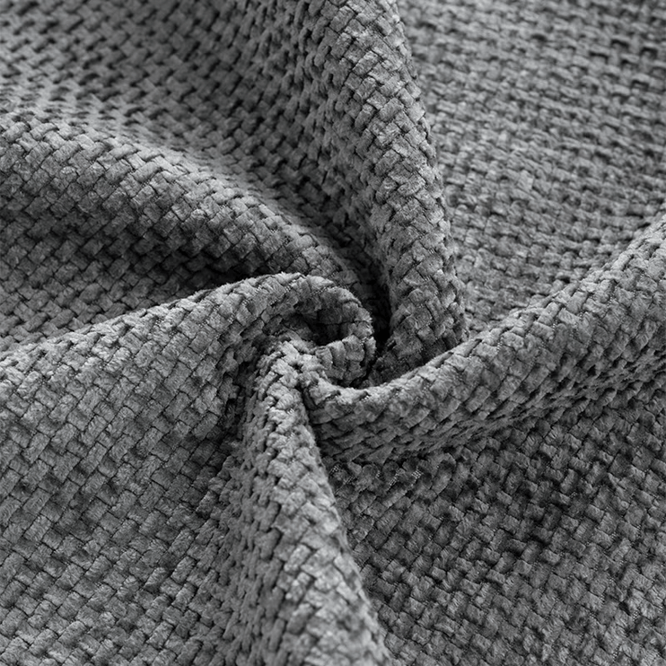 80" Convertible Couch Bed with 2 Pillows, 3-Seat Folding Floor Couch & King Size Bed Mattress, DIY Combination,Chenille,GREY