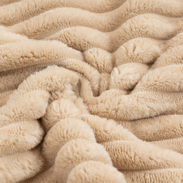 Oversized All-Foam Corduroy Lounge Chair with Ottoman, Modular Deep-Seat Floor Couch, Compressed Shipping & Easy Assembly, 50.98" W × 62.6" D × 23.62" H Chair-YKX-33010-Beige