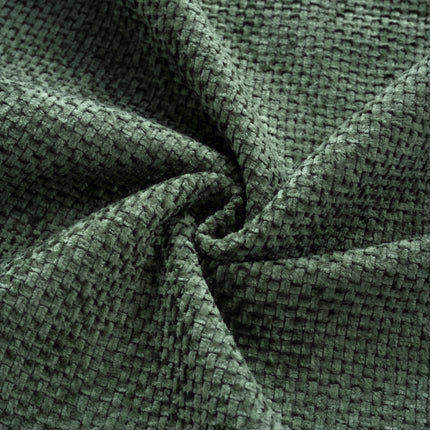 80" Convertible Couch Bed with 2 Pillows, 3-Seat Folding Floor Couch & King Size Bed Mattress, DIY Combination,Chenille,GREEN