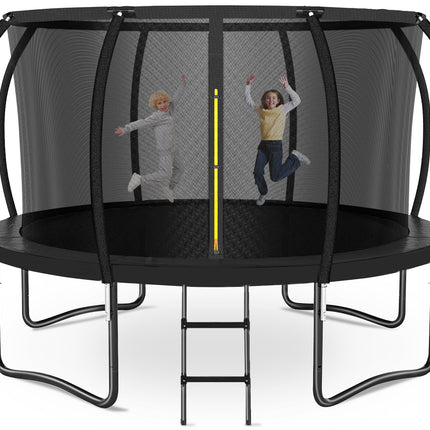 12ft /14ft Black Trampoline