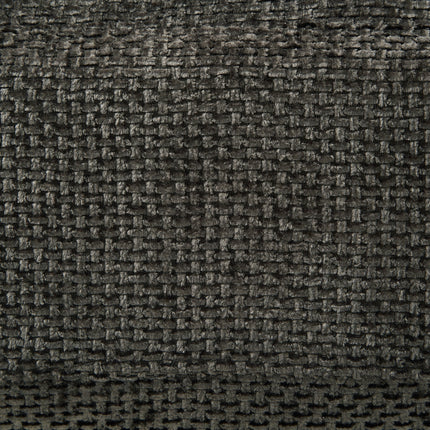 Modern Chaise Lounge Sofa 57.1" Sofa Bed Chenille Upholstered Lounge Sofa Chair with Adjustable Backrest and LED Light Strip for Living Room, Grey