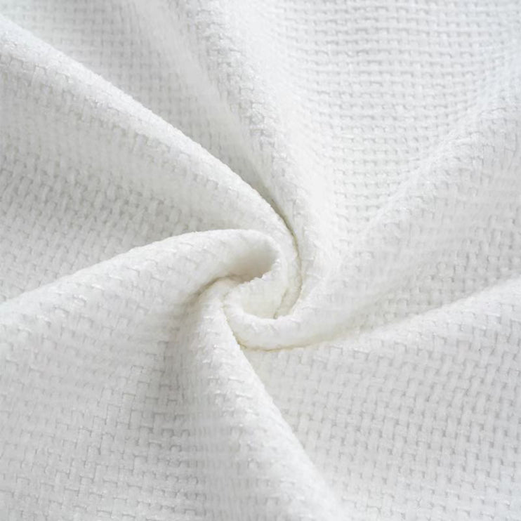 80" Convertible Couch Bed with 2 Pillows, 3-Seat Folding Floor Couch & King Size Bed Mattress, DIY Combination,Chenille,BEIGE/WHITE