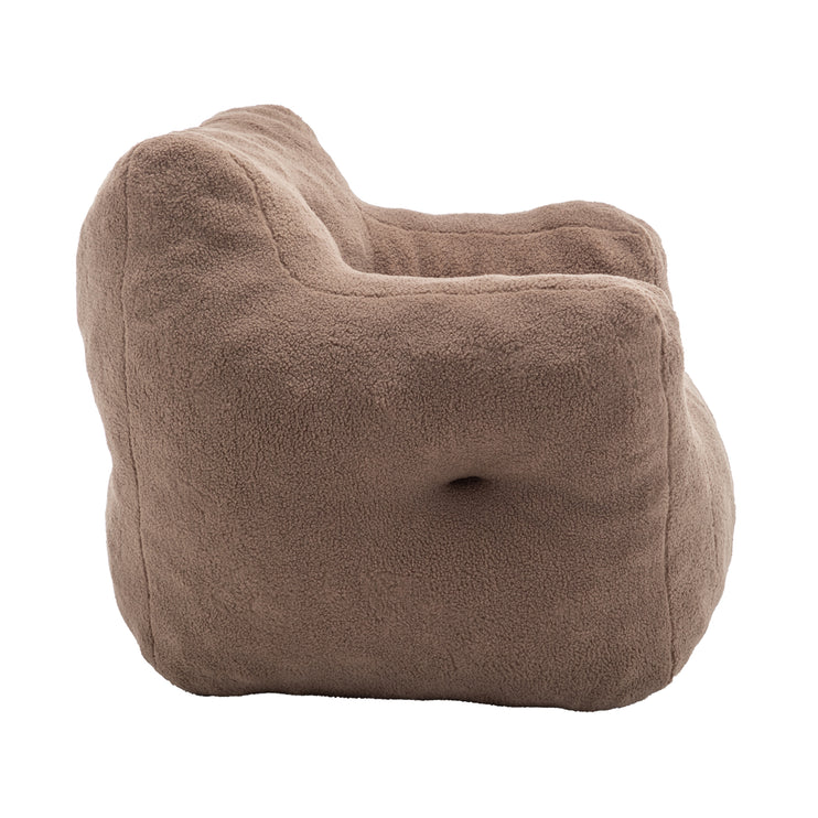 Bean Bag Chair, Bean Bag Sofa Chair with Armrests Stuffed High-Density Foam, Lazy Sofa Comfy Chairs BeanBag Chair for Adults in Living Room,Bedroom Reading