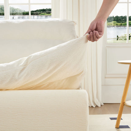 Single Chair Sofa Lounge Chair With Backrest Fully Compressed Sofa Suitable For Living Room, Bedroom, Polyester,ORANGE, WHITE