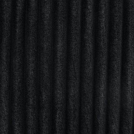 4-seater Corduroy Sofa Couch 133" Modern Sofa with USB Ports, Hidden Storage Arms, Flip-Top Cup Holders for Living Room, Black