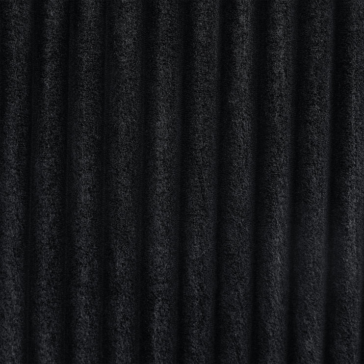 4-seater Corduroy Sofa Couch 133" Modern Sofa with USB Ports, Hidden Storage Arms, Flip-Top Cup Holders for Living Room, Black