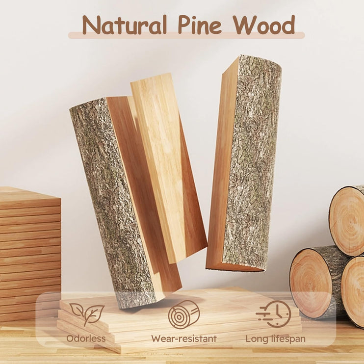 Twin House Bed for Kids, Wooden Montessori Bed with Fence and Roof for Toddlers, Kids Floor Bed Frame for Girls & Boys, Twin Grey